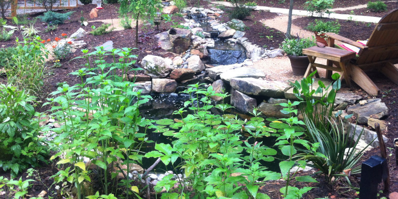 Landscape Water Features in Southpoint, North Carolina