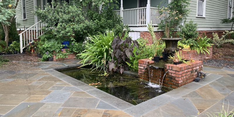 Fountains in Durham, North Carolina