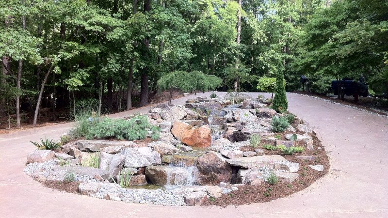 Pondless Waterfalls in Durham, North Carolina